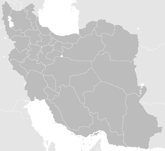 Blank-Map-Iran-With-Water-Bodies