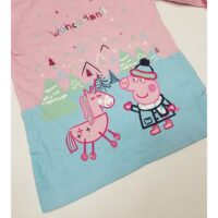 ست بلوز شلوار نخی بچگانه مدل peppa pigکد kids349 - Image 6