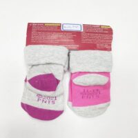 پک 2 عددی جوراب طرح دار  نوزادی baby socks کد Kids427 - Image 4