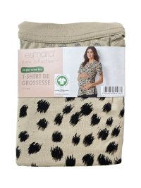 تیشرت بارداری زنانه نخ پنبه ارگانیک برند اسمارا کد A180