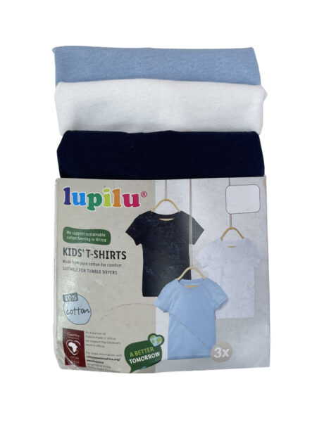 تیشرت بچگانه نخی برند لوپیلو (پک 3 عددی) کد A954