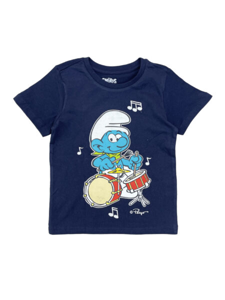 تیشرت پسرانه نخ پنبه THE SMURFS کد A1367