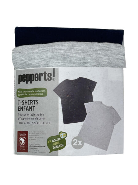 تیشرت پسرانه نخی برند Pepperts (پک 2 عددی) کد A1389