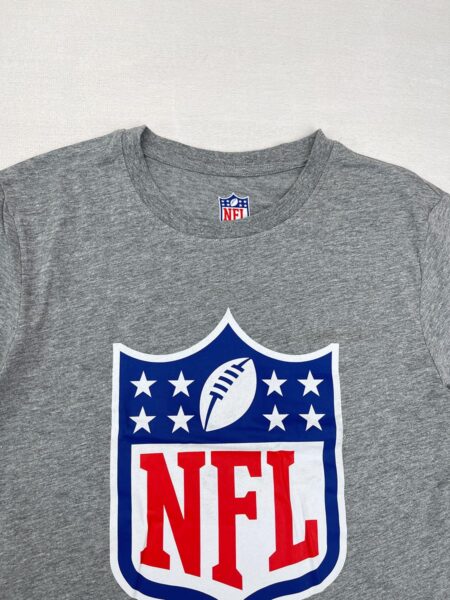 طرح تیشرت اسپرت یونیسکس طوسی NFL