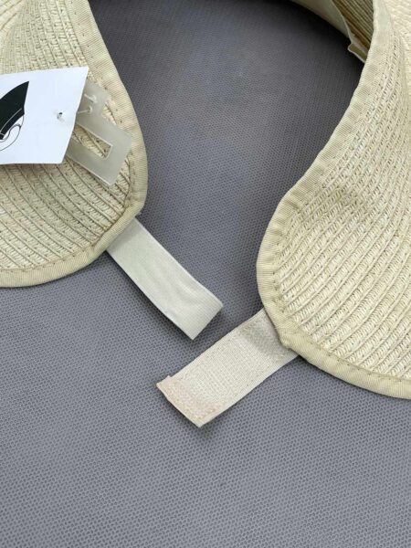 بند کلاه آفتابگیر زنانه حصیری برند Accessories رنگ کرم