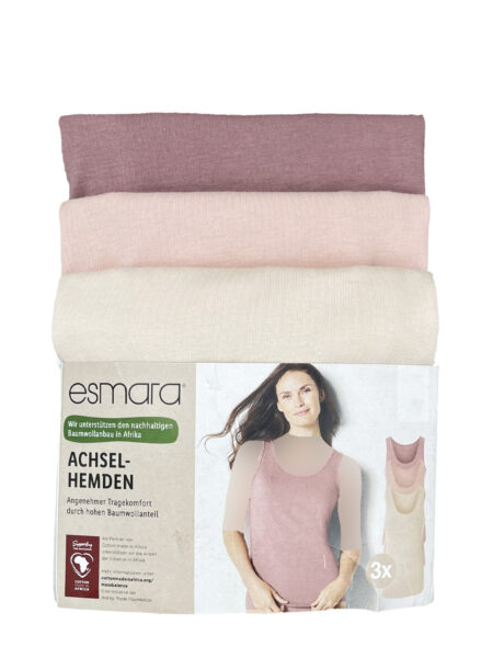 تاپ بند پهن زنانه Esmara (پک 3 عددی) کد A2111
