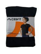 تیشرت ورزشی زنانه برند Cri.vit رنگ مشکی کد A1821