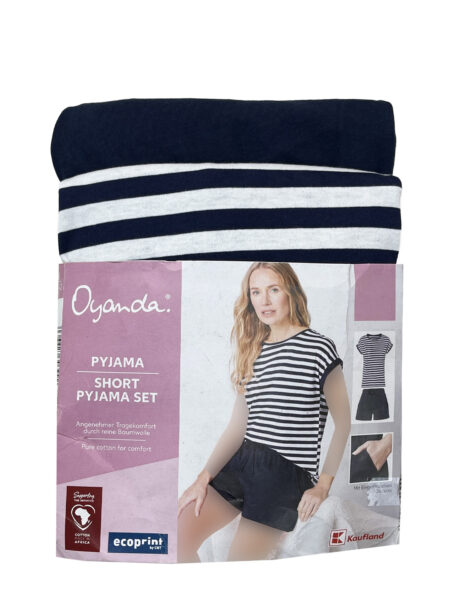 ست تیشرت و شورتک زنانه نخ پنبه Oyanda کد A2171