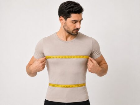 راهنمای سایز بالاتنه مردانه (EUR) | 44 تا 70