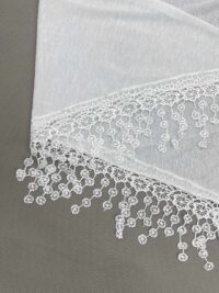 لبه روسری زنانه لبه قلاب بافی گیپوری Accessoires 