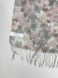 طرح شال زنانه گل دار Accessoires