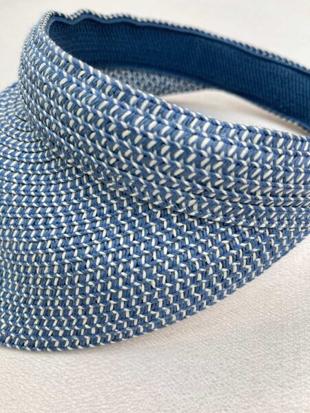 کلاه آفتابگیر زنانه حصیری مدل تل برند Accessories کد A2539 - تصویر 3