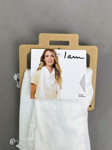 برند روسری گیپوری زنانه برند I am