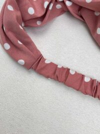 پشت هدبند زنانه خالدار برند اکسسورایز مدل گره ای