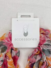 برند شال زنانه رینگی گل دار Accessories