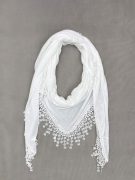 روسری زنانه لبه قلاب بافی گیپوری Accessoires کد A2807