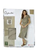 پیراهن لنین زنانه یقه هفت برند Oyanda کد A2506