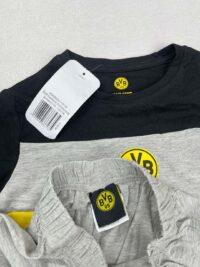 برند ست تیشرت و شلوارک پسرانه نخی Borussia Dortmund