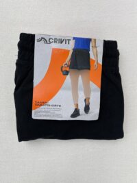شورتک ورزشی زنانه مشکی برند Crivit