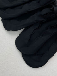 طرح جوراب کالج زنانه مشکی برند اسمارا (پک 5 جفتی)