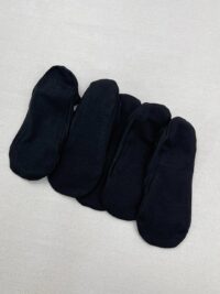 کف جوراب کالج زنانه مشکی برند اسمارا (پک 5 جفتی)