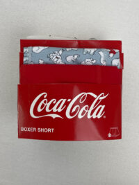 بسته بندی شورت پادار مردانه باکسر برند Coca cola (پک 2 عددی)