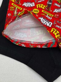 دوخت شورت باکسر پادار مردانه برند Coca cola (پک 2 عددی)