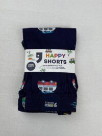 بسته بندی شورت پادار مردانه 100% پنبه برند Happy Shorts