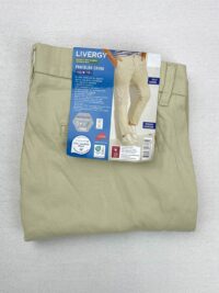شلوار مردانه اسلیم فیت کرم برند لیورجی Livergy