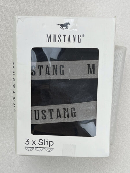 بسته بندی شورت اسلیپ زنانه برند Mustang (پک 3 عددی)