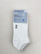 جوراب مچی مردانه سفید و مشکی Livergy (پک 6 جفتی) کد A2713