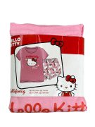 ست تیشرت و شورتک دخترانه نخ پنبه Hello Kitty کد A2996