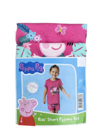 ست تیشرت و شورتک دخترانه 100% پنبه Peppa Pig کد A2997