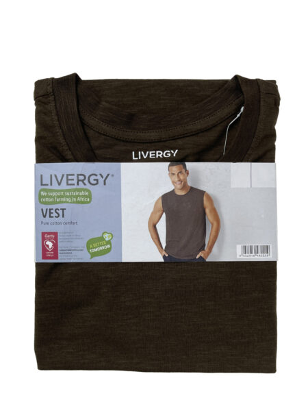 تاپ مردانه 100% پنبه برند Livergy کد A3199