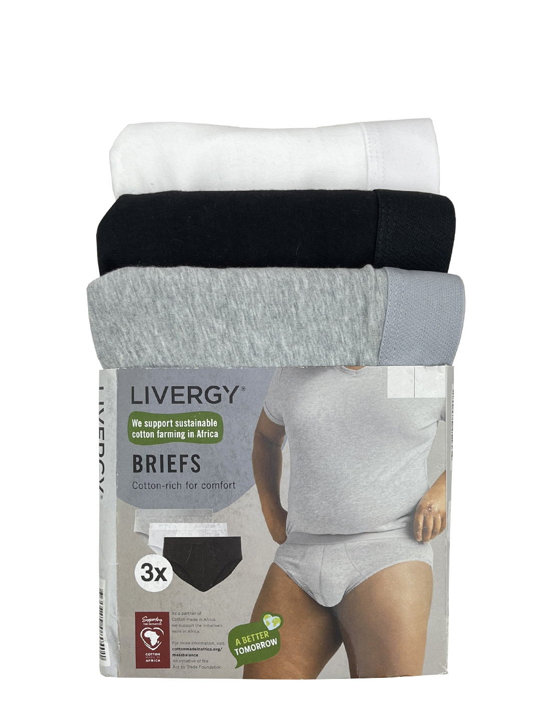 شورت اسلیپ مردانه Livergy (پک 3 عددی) کد A3232 - عکس 1 شورت مردانه اسلیپ برند Livergy (پک 3 عددی) کد A3232
