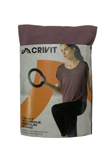 تیشرت ورزشی زنانه تنفس پذیر باشگاهی برند Crivit کد A3251