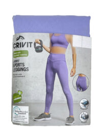 لگ ورزشی زنانه باشگاهی رنگ یاسی برند Crivit کد A3257
