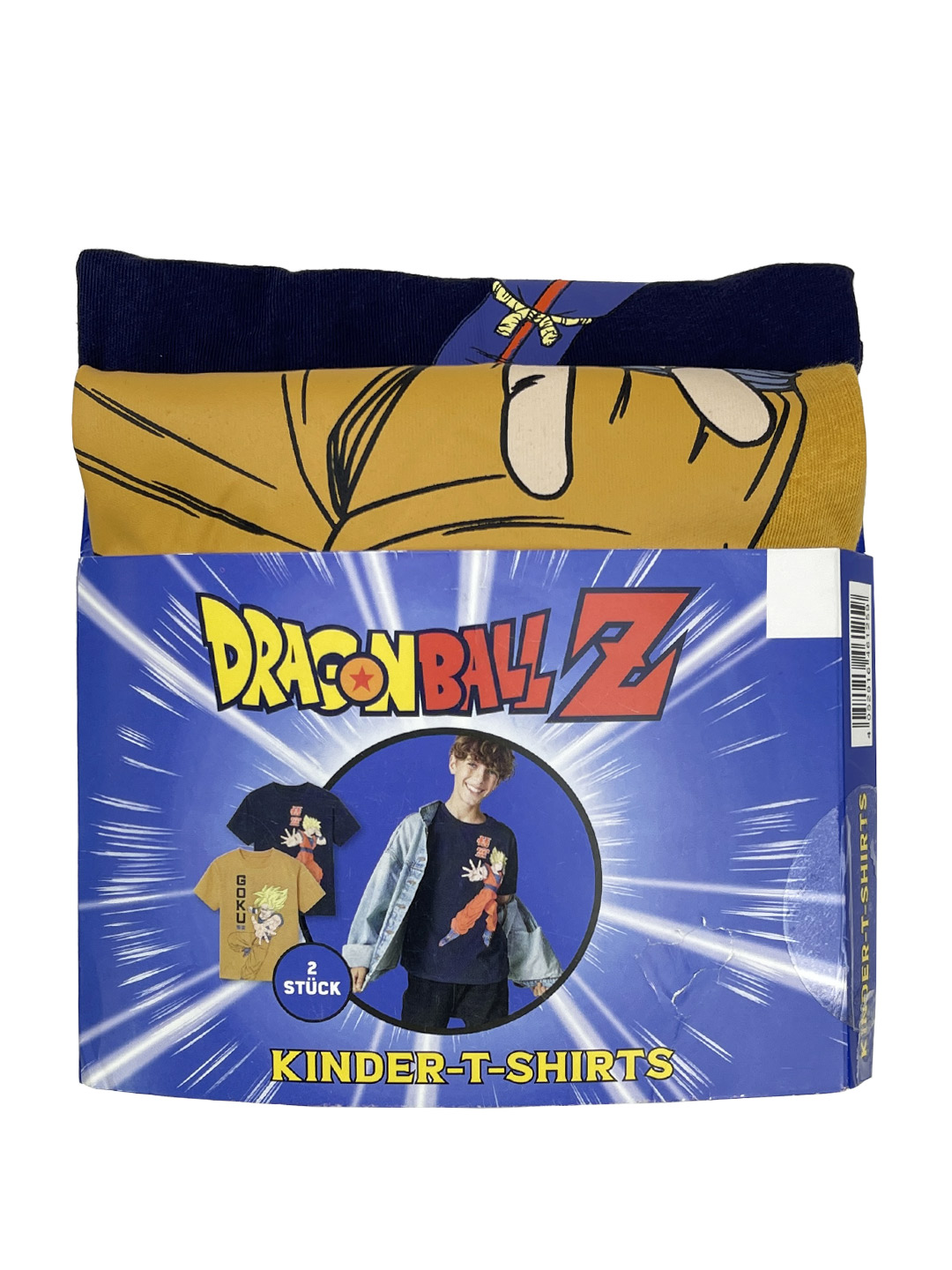 تیشرت پسرانه Dracnballz (پک 2 عددی) کد A3339 - عکس 1 تیشرت بچه گانه نخ پنبه Dracnballz کد A3339