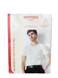 زیرپوش مردانه یقه گرد سفید برند اسمارا Esmara کد A3410