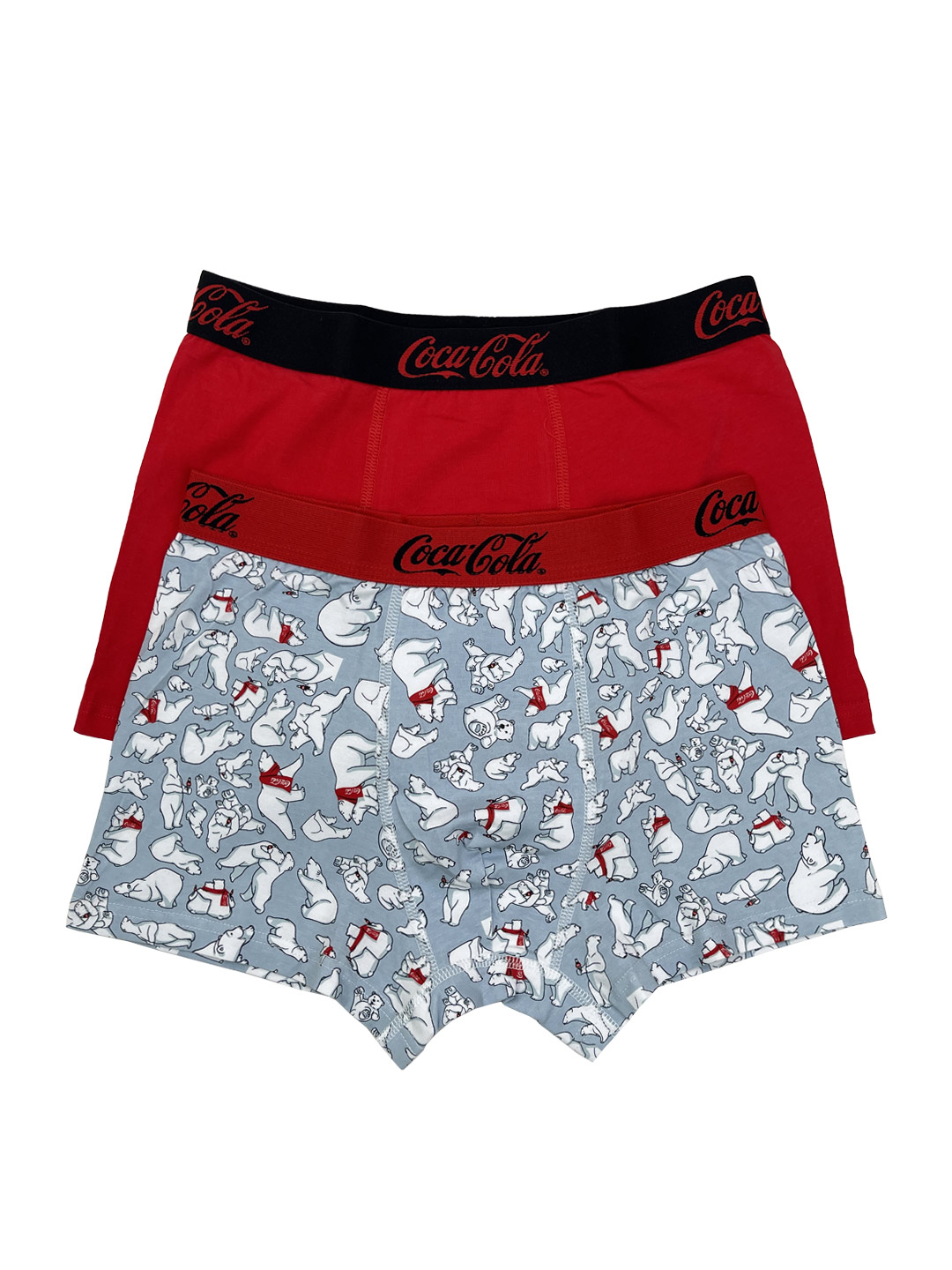 شورت پادار مردانه باکسر برند Coca cola (پک 2 عددی) کد A3444 - عکس 1 شورت پادار مردانه باکسر برند Coca cola (پک 2 عددی) کد A3444