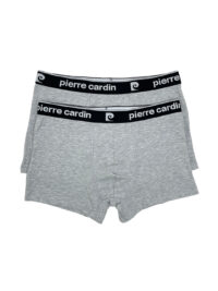 شورت پادار مردانه طوسی Pierre Cardin (پک 2 عددی) کد A3466
