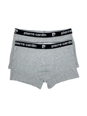 شورت پادار مردانه طوسی Pierre Cardin (پک 2 عددی) کد A3466