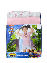 ست تیشرت و شورتک دخترانه نیکلودئون طرح Paw Patrol کد A3473