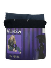 ست بلوز و شلوار دخترانه نخ پنبه Wednesday کد A3476