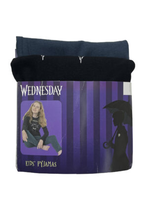 ست بلوز و شلوار دخترانه نخ پنبه Wednesday کد A3476
