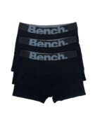 شورت پادار مردانه مشکی Bench (پک 3 عددی) کد A3491