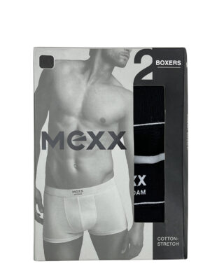 شورت پادار مردانه مشکی برند Mexx (پک 2 عددی) کد A3600