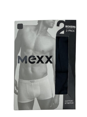 شورت پادار مردانه سرمه ای برند MEXX (پک 2 عددی) کد A3233