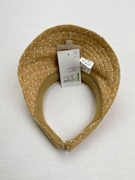 داخل کلاه آفتابگیر حصیری زنانه مدل تل برند Accessories