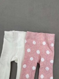 طرح جوراب شلواری دخترانه (پک 2عددی)
